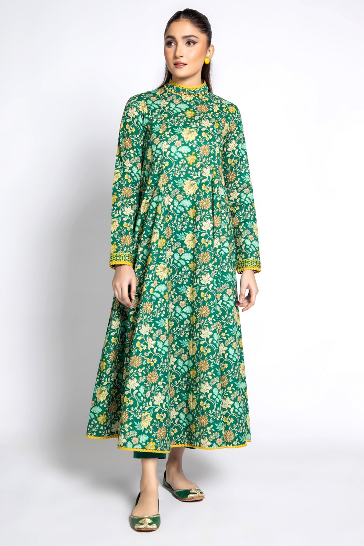 PRINTED SLUB KHADDAR 2 PCS (UNSTITCHED)