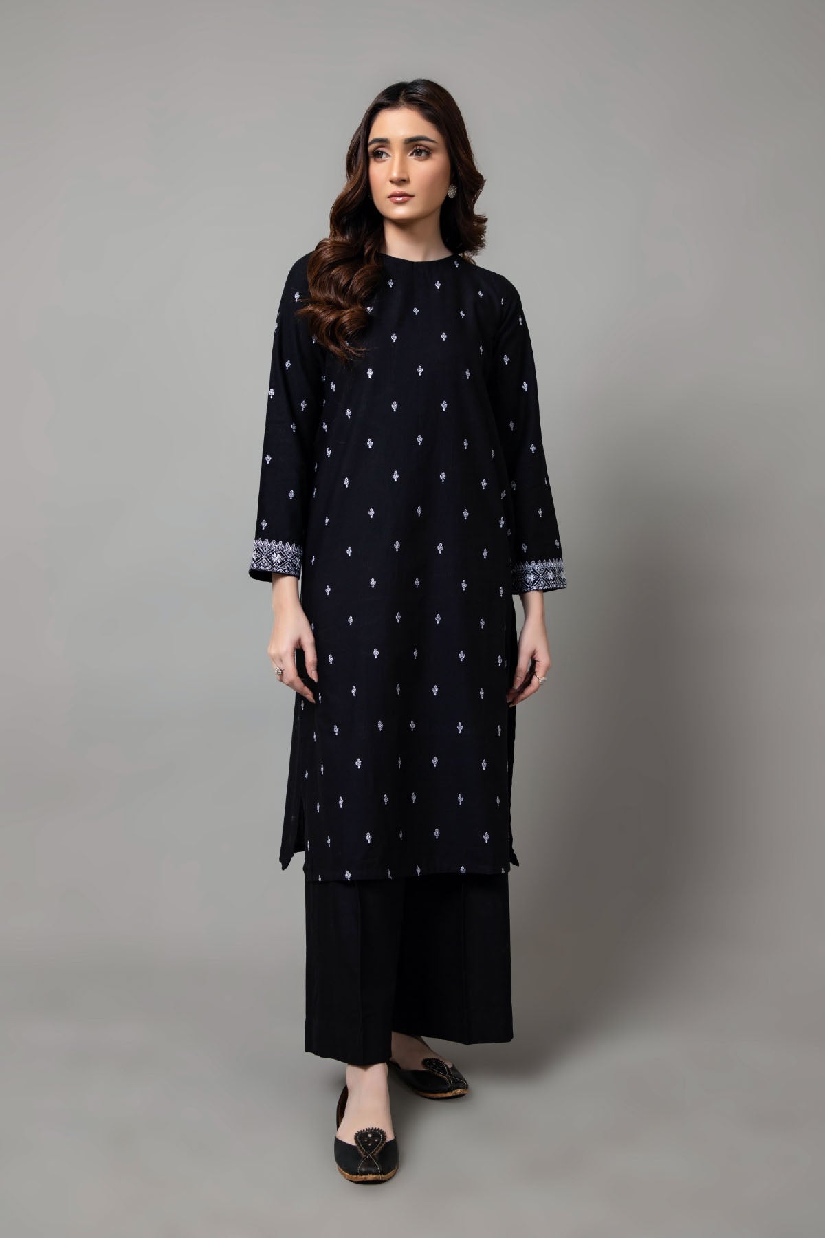 PRET EMBROIDERED SLUB KHADDAR 3 PCS
