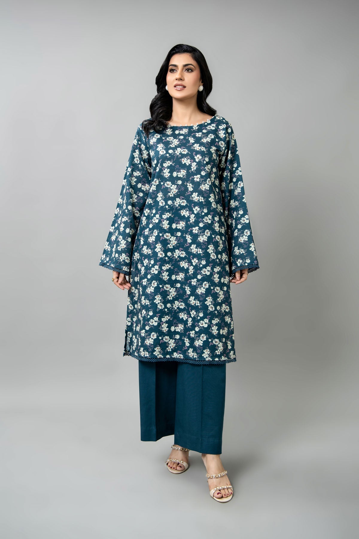 PRINTED SLUB KHADDAR 1 PCS (UNSTITCHED)