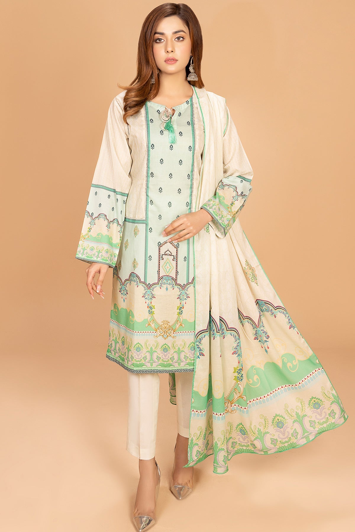 PRET PRINTED LAWN 3 PCS