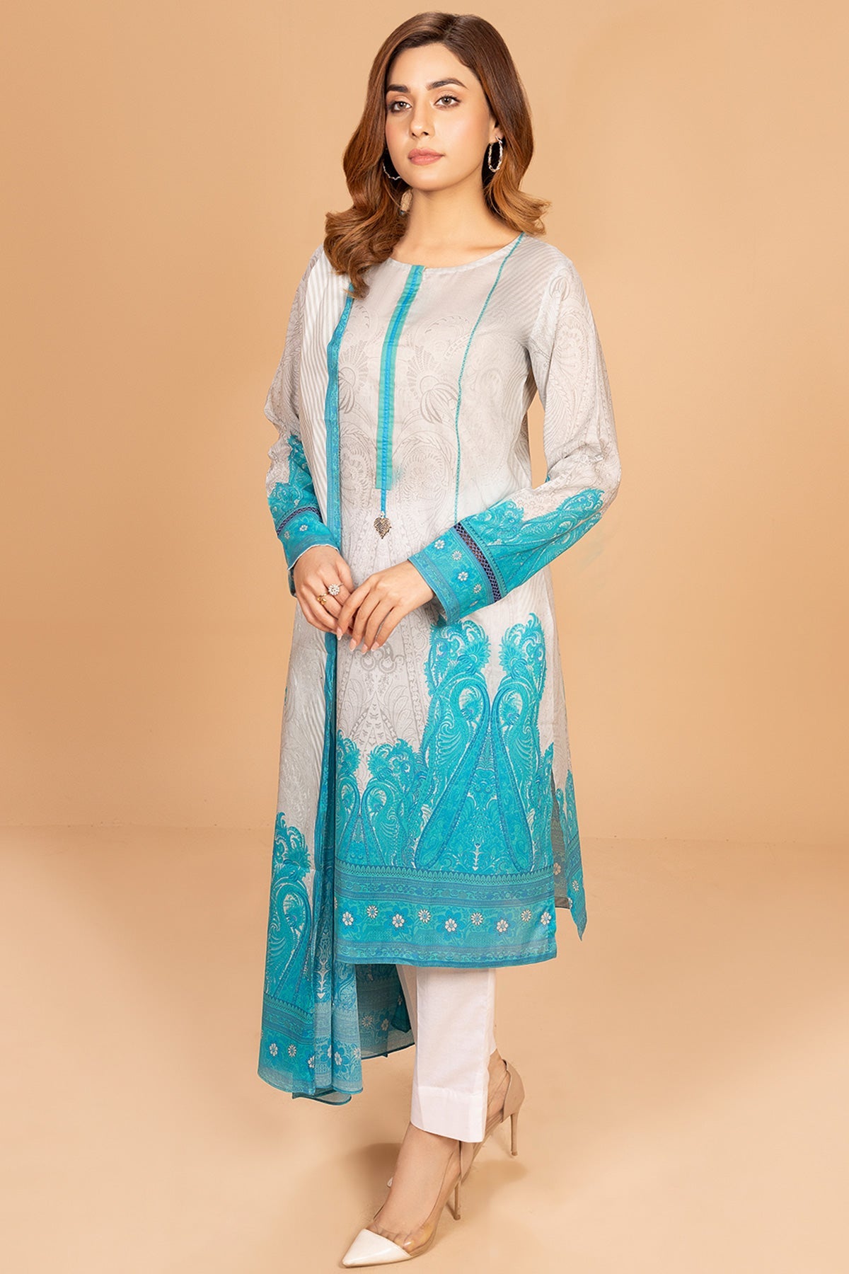 PRET PRINTED LAWN 2 PCS