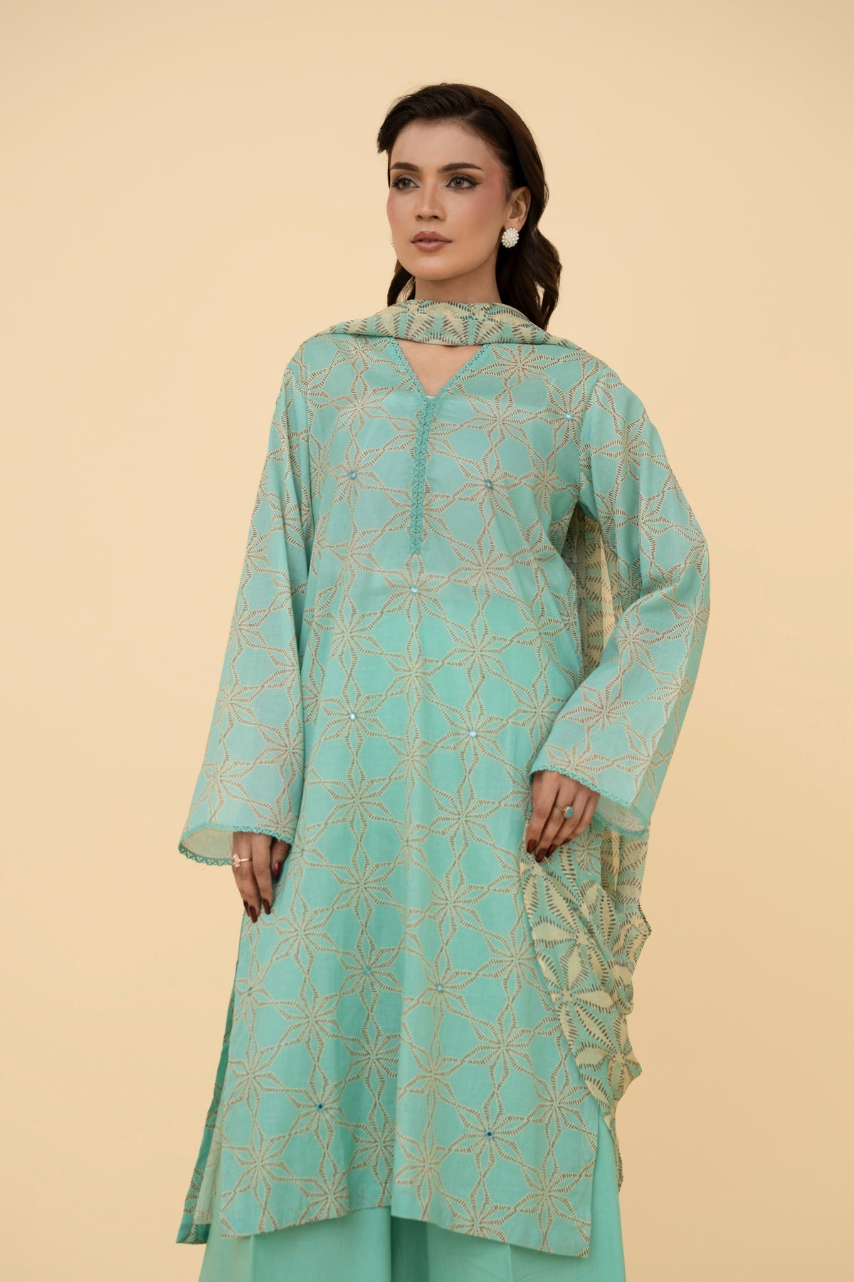 PRINTED & EMBELISHED LAWN 2 PCS (UNSTITCHED)