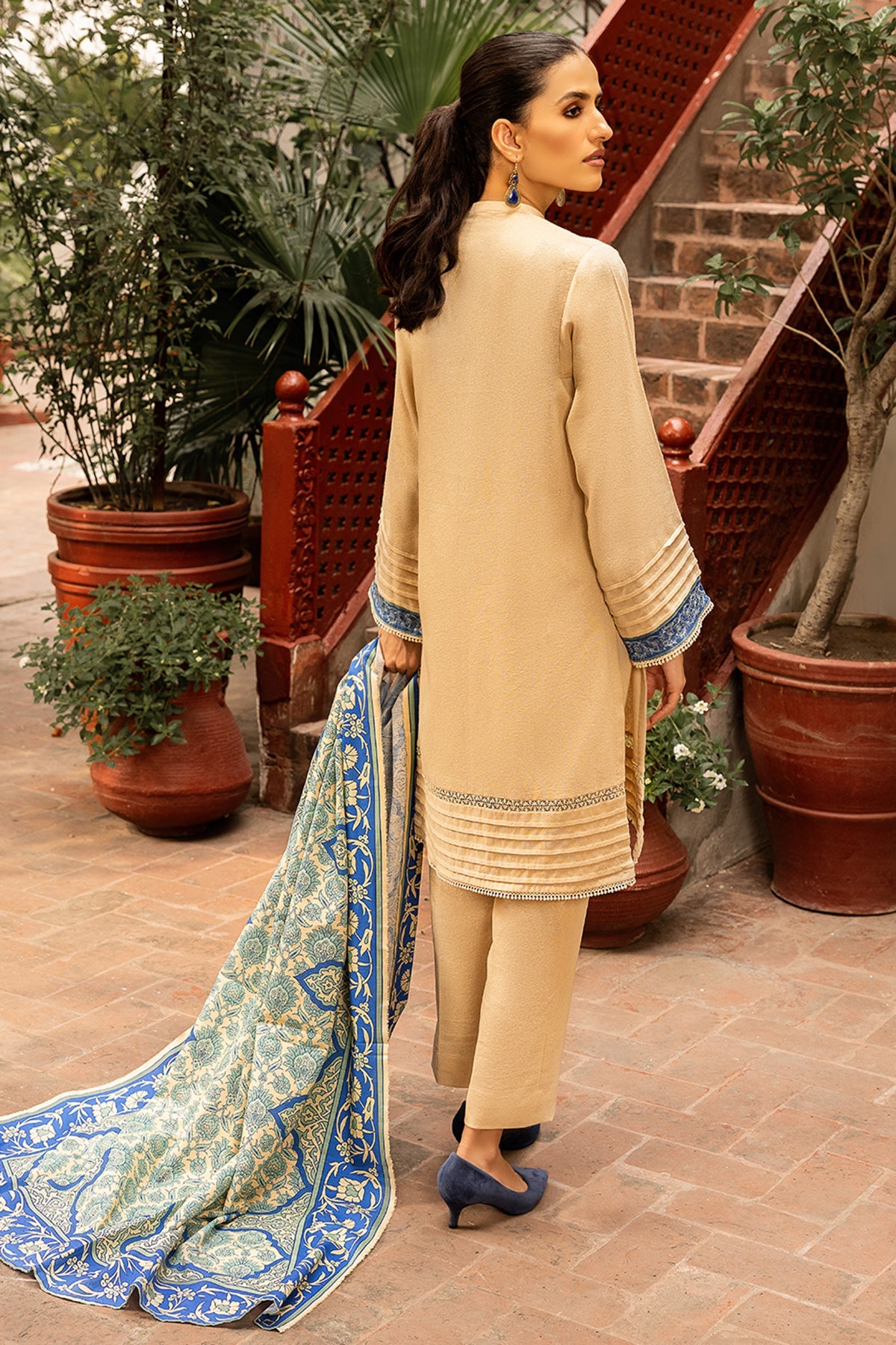 EMBROIDERED KHADDAR 3 PCS