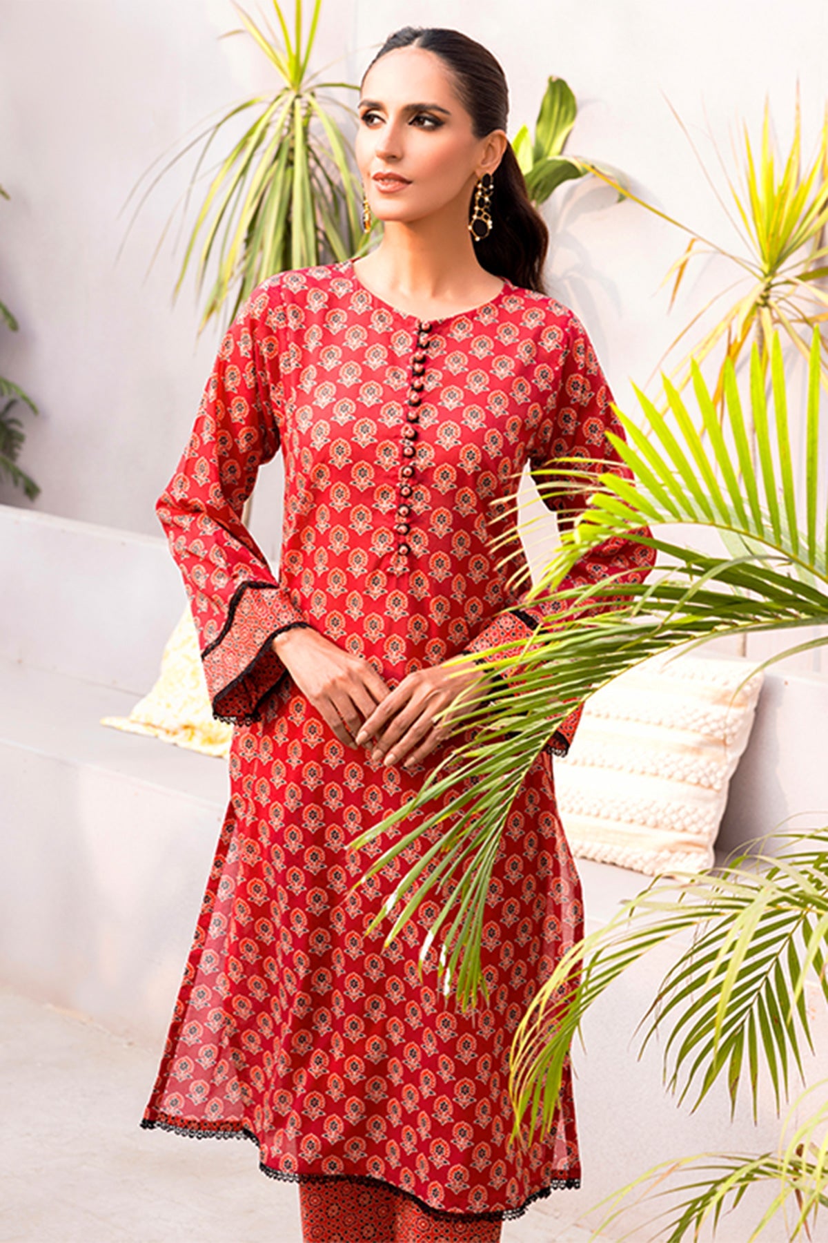PRET PRINTED LAWN 2 PCS
