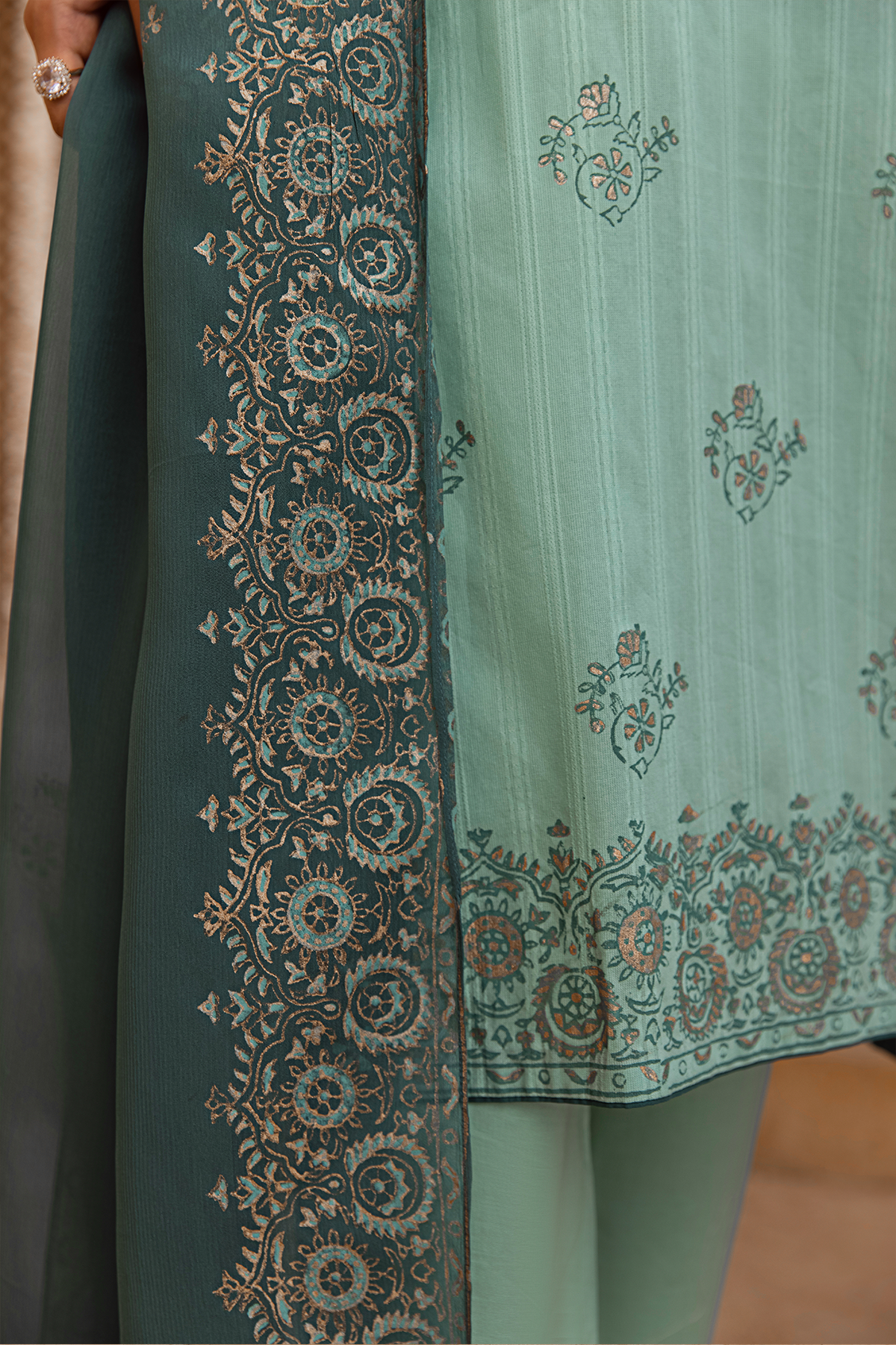 PRET PRINTED COTTON JACQUARD 3 PCS