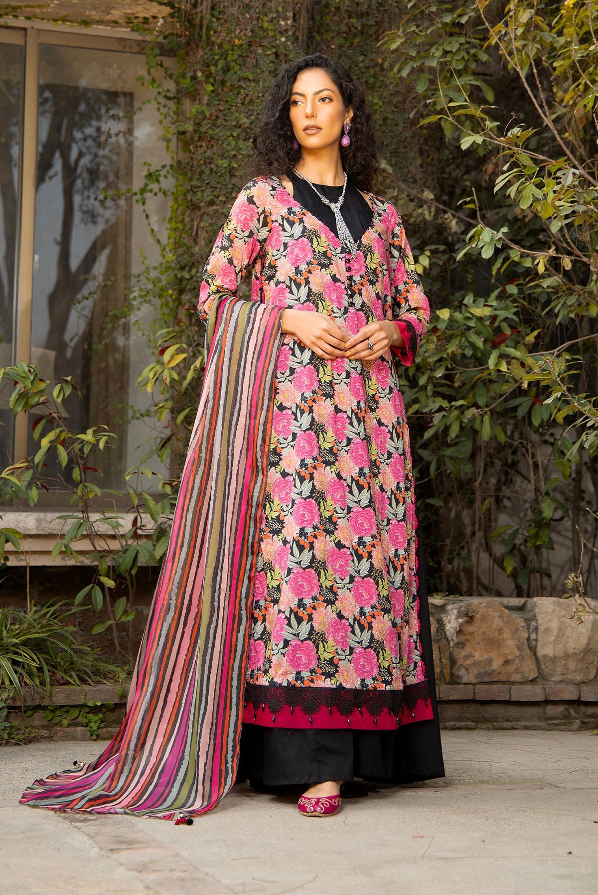 Printed Mid Silk Dupatta