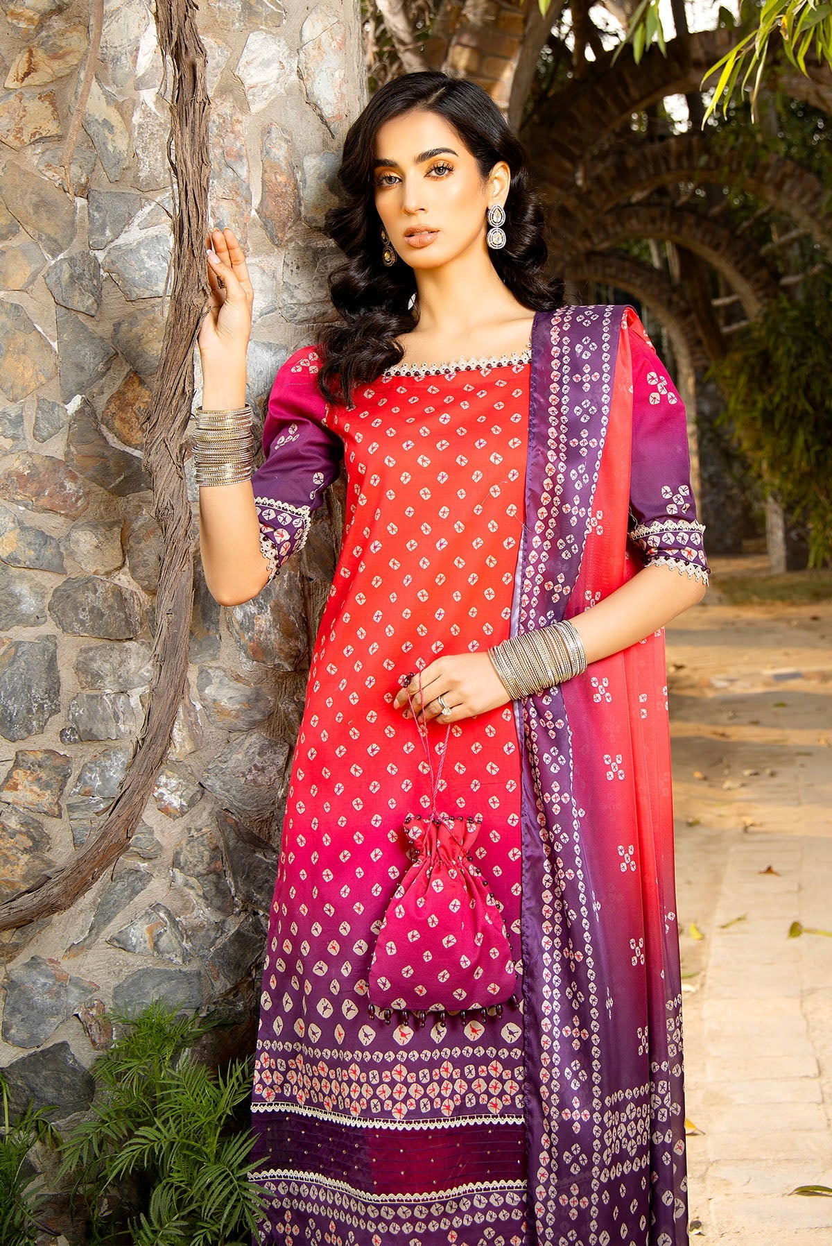Printed Mid Silk Dupatta