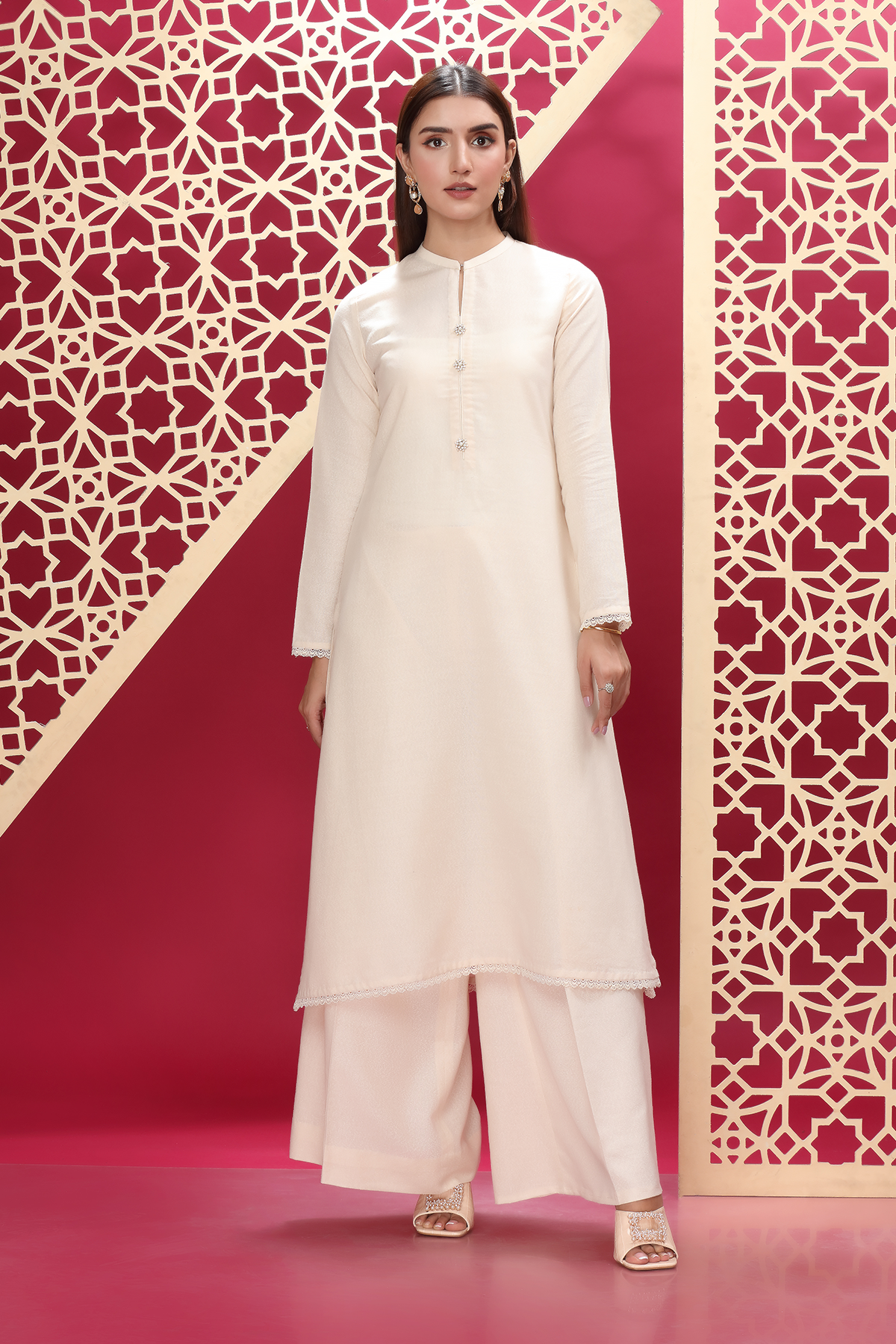 PRET SOLID KARANDI LAWN 2 PCS