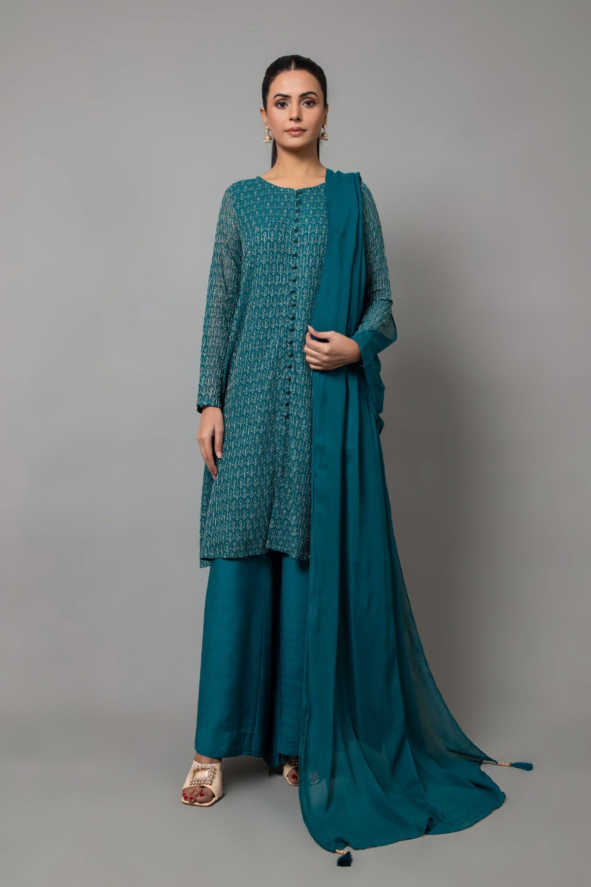 PRET EMBROIDERED CHIFFON 3 PCS