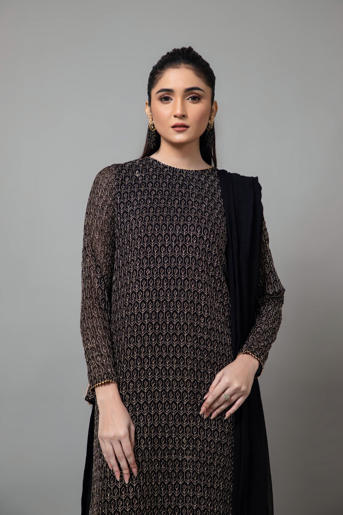 PRET EMBROIDERED CHIFFON 3 PCS