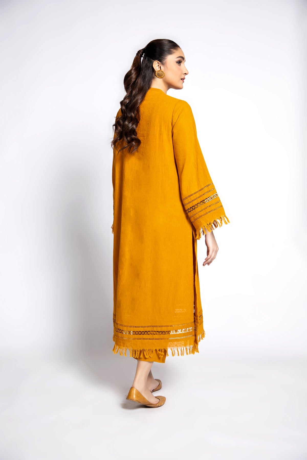 PRET SOLID SLUB KAHDDAR 2 PCS