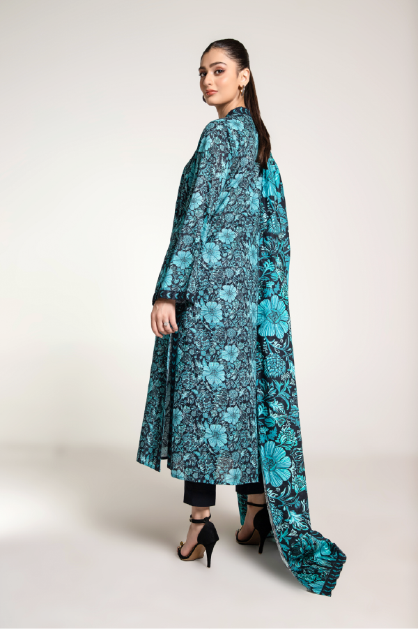 PRINTED SLUB KHADDAR 2 PCS (UNSTITCHED)