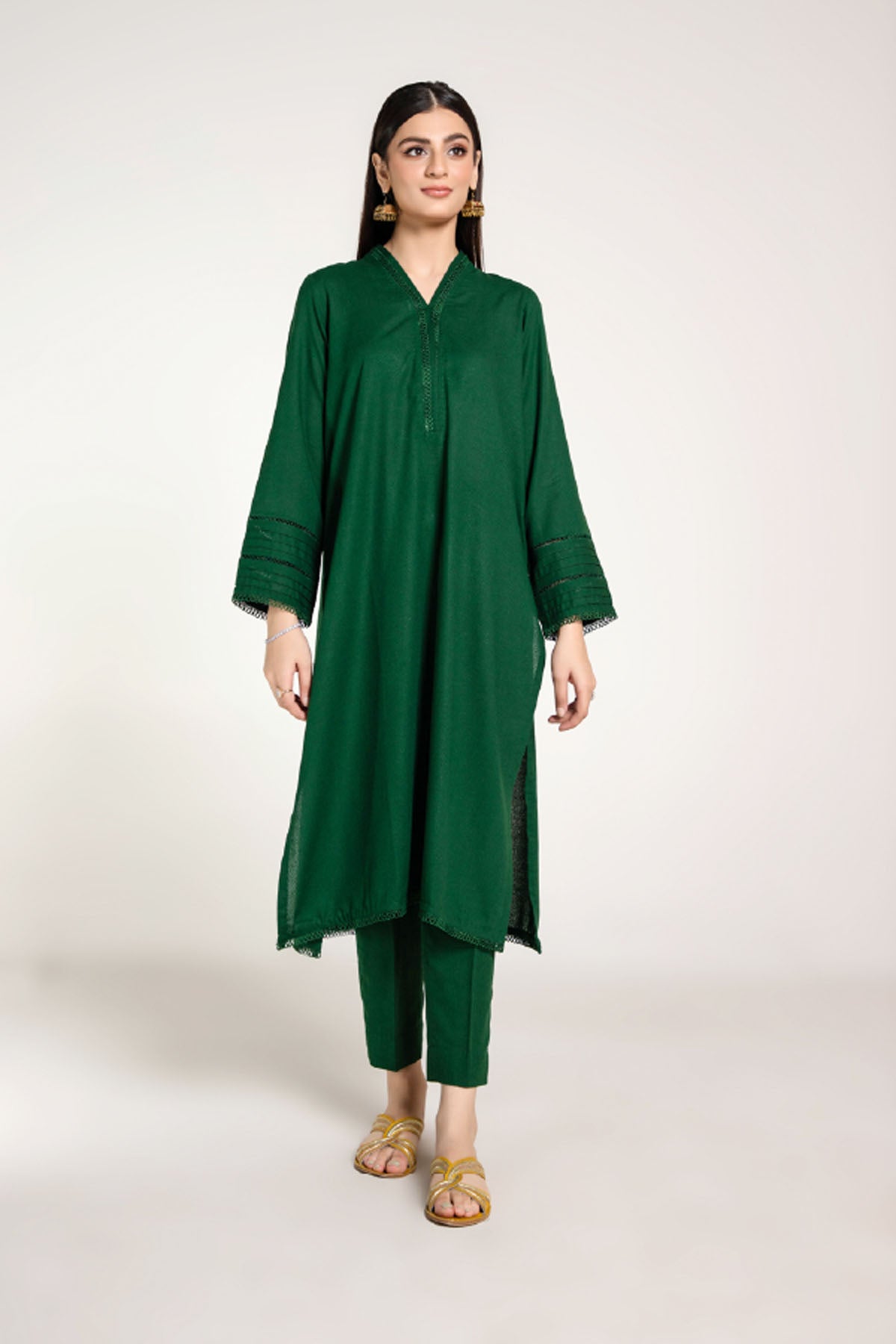 PRET SOLID KARANDI LAWN 2 PCS