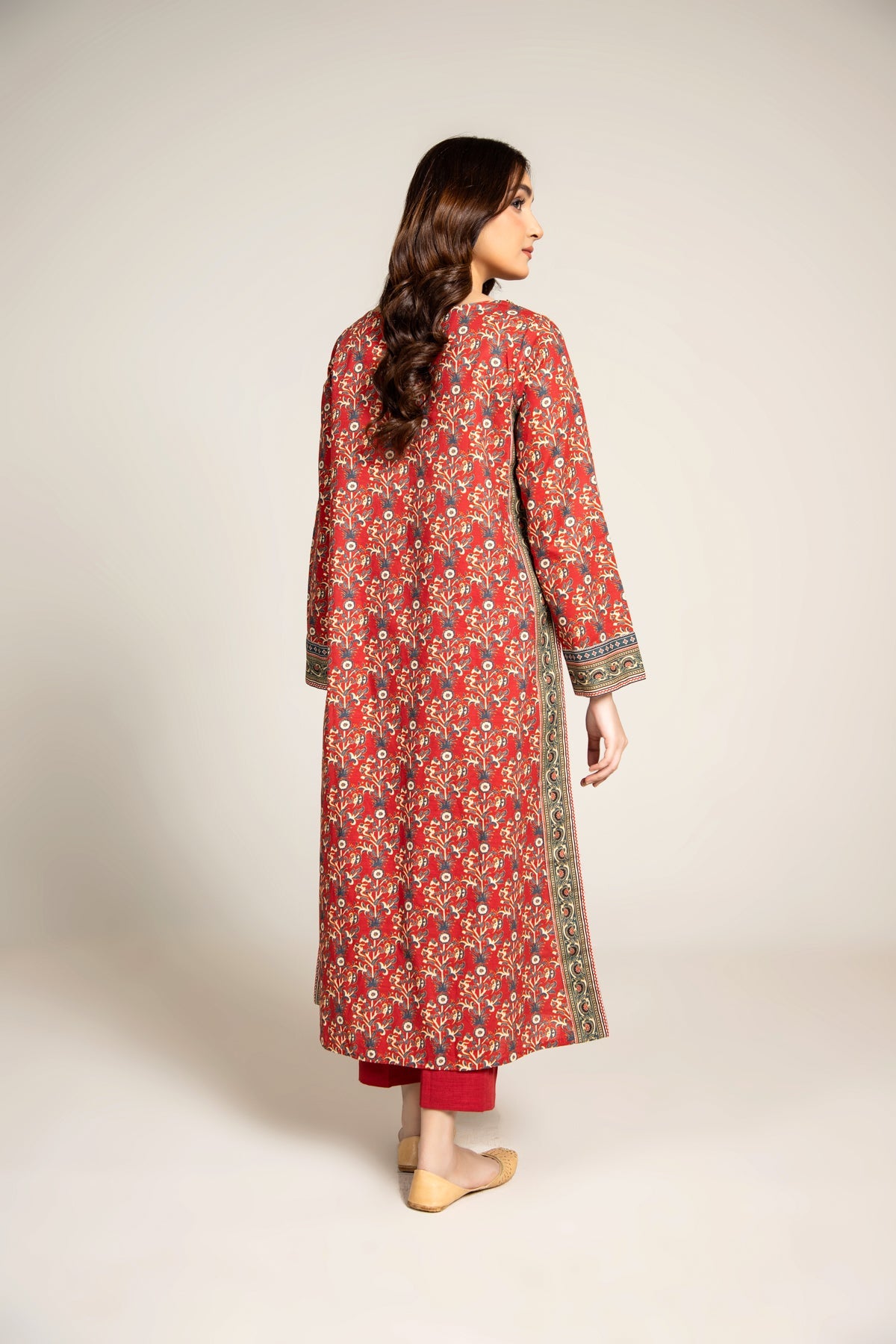 PRINTED SLUB KHADDAR 2 PCS (UNSTITCHED)
