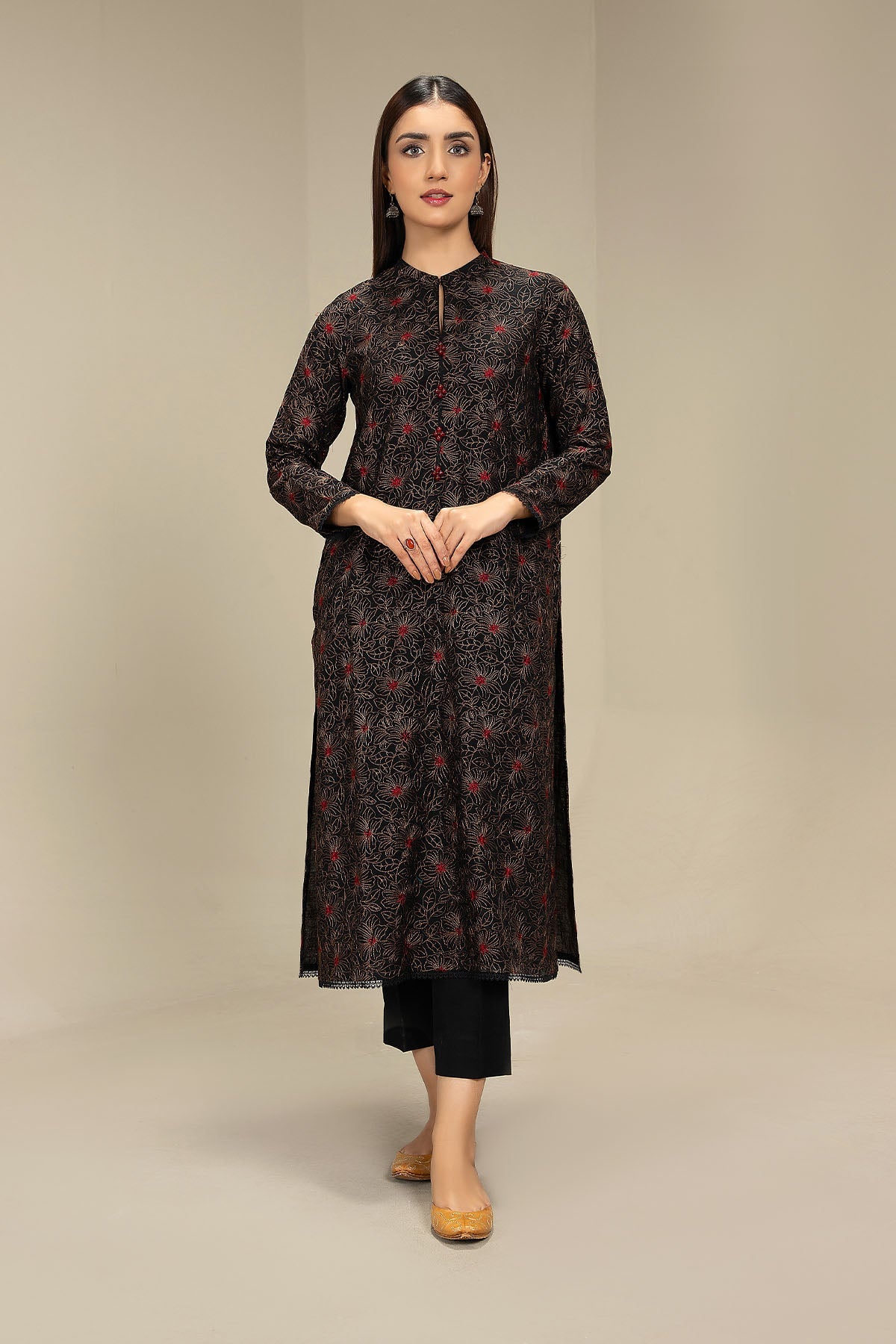 EMBROIDERED KHADAR 2PCS (UNSTITCHED)