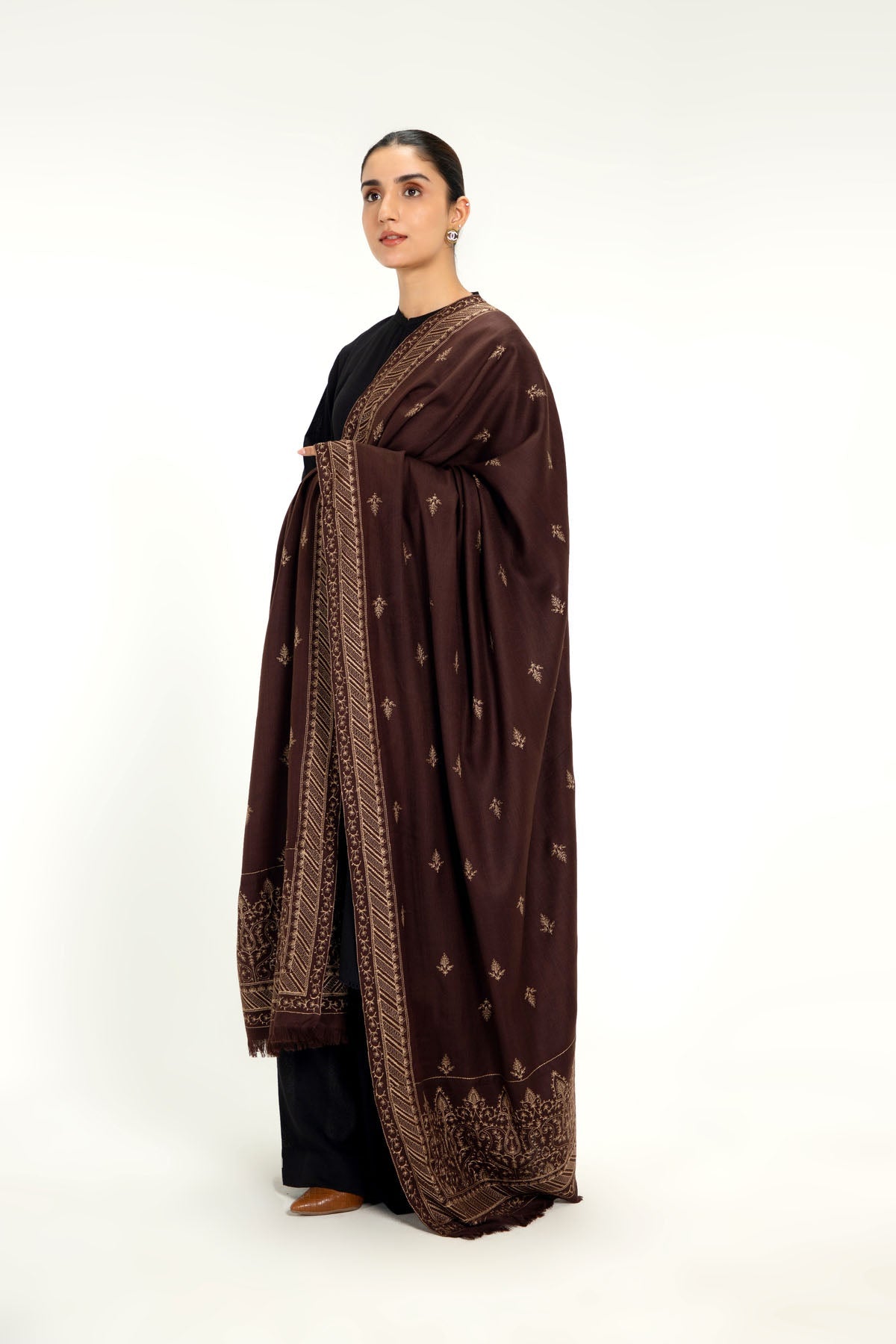 EMBROIDERED PASHMINA SHAWL