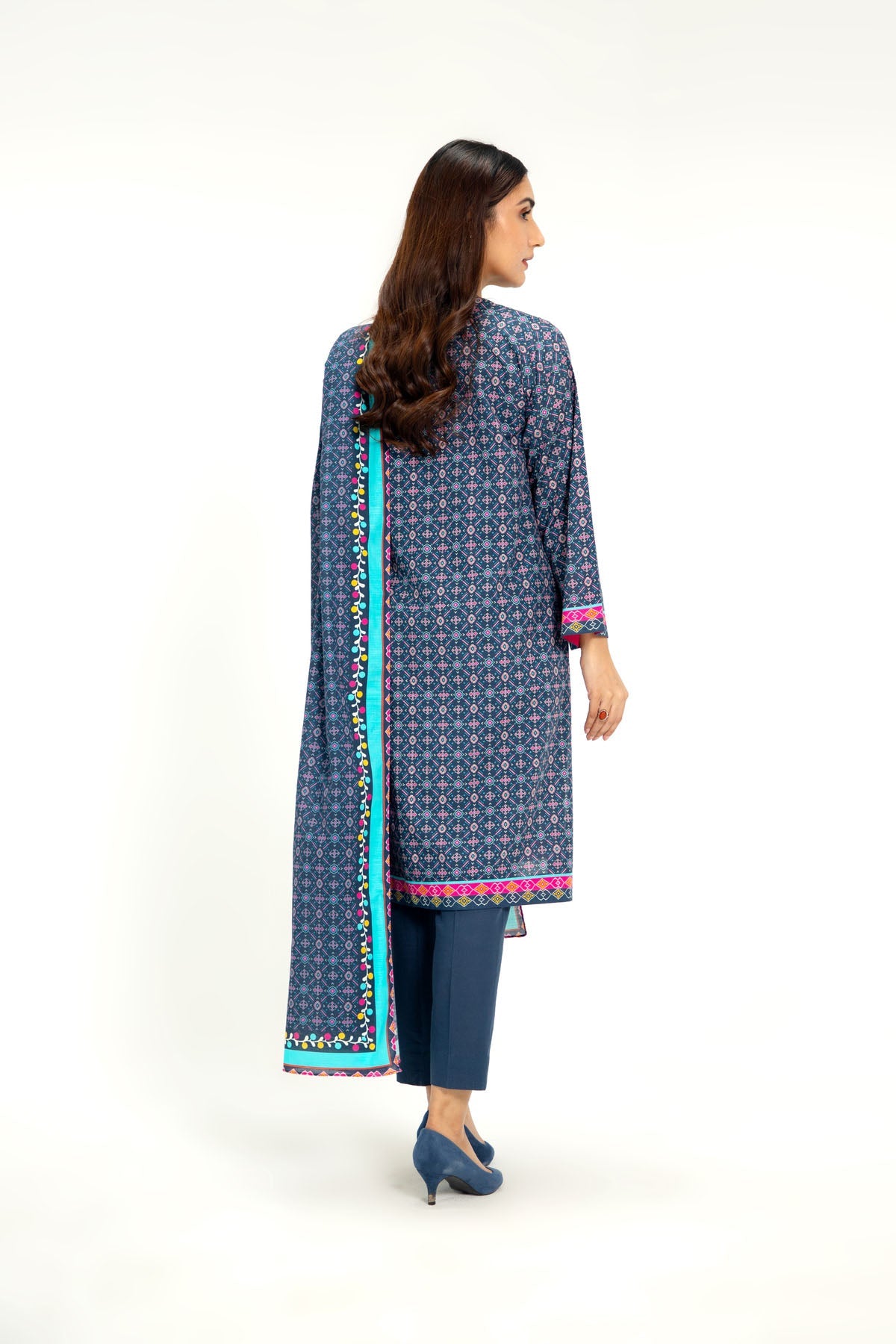 PRET PRINTED KHADDAR 3 PCS
