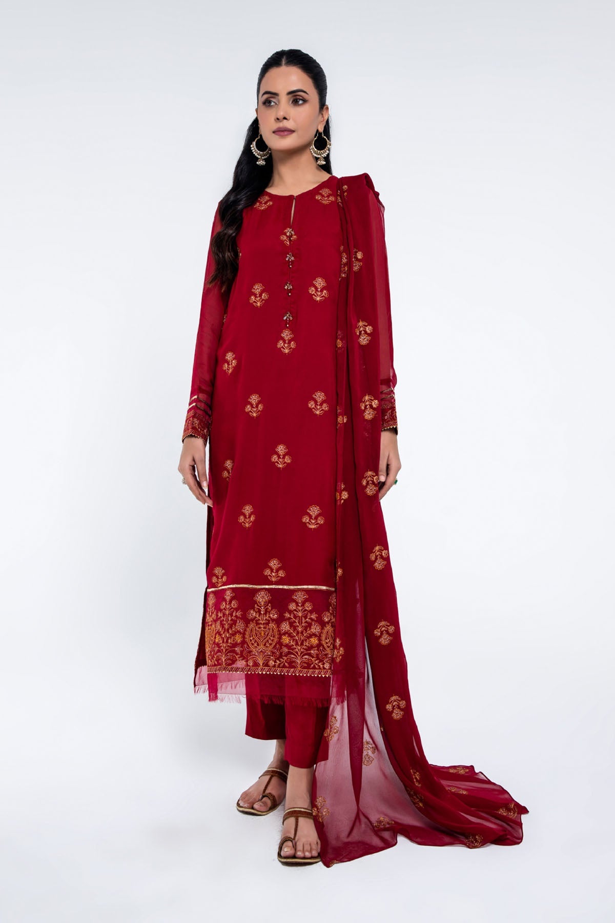 PRET EMBROIDERED CHIFFON 3 PCS