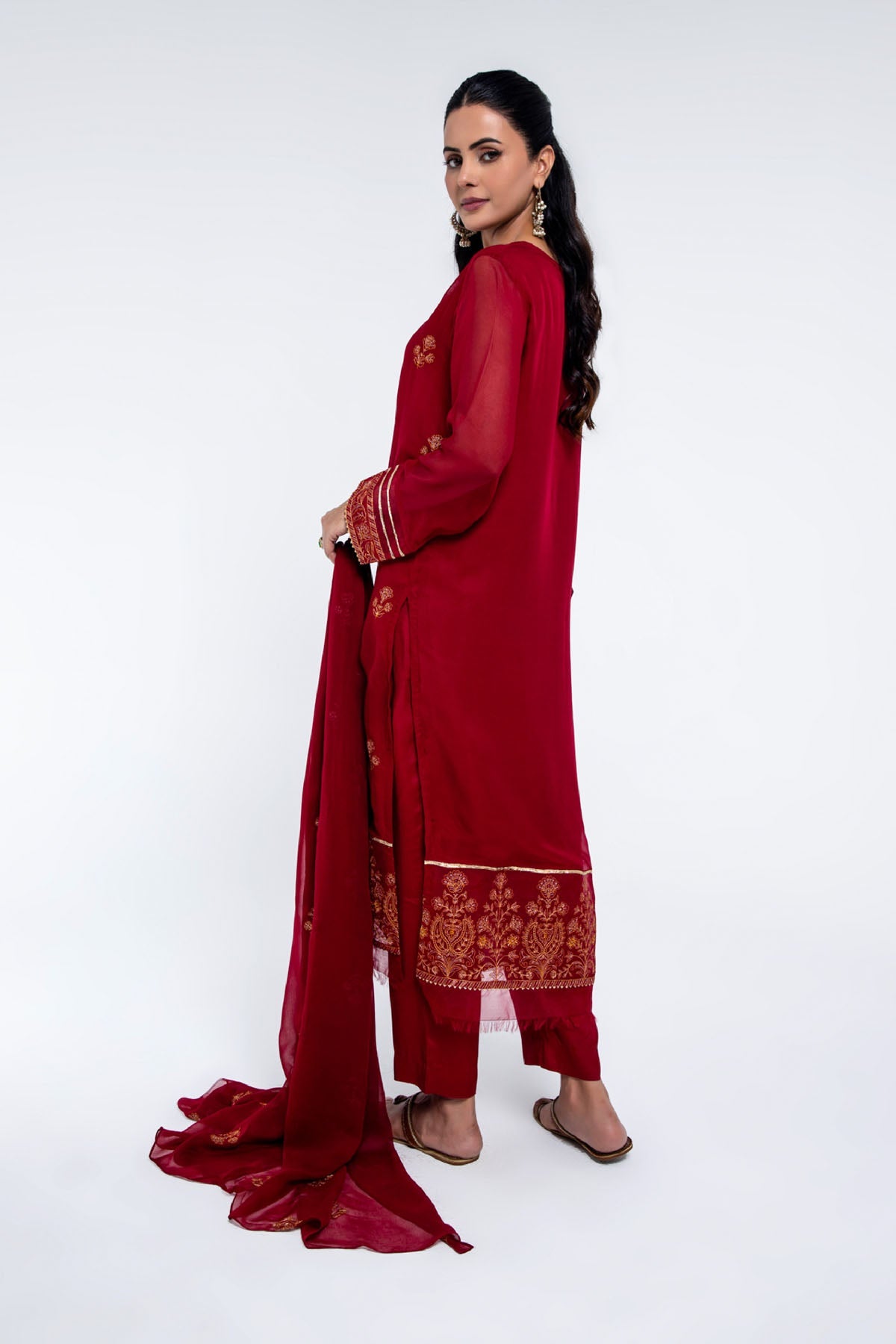 PRET EMBROIDERED CHIFFON 3 PCS