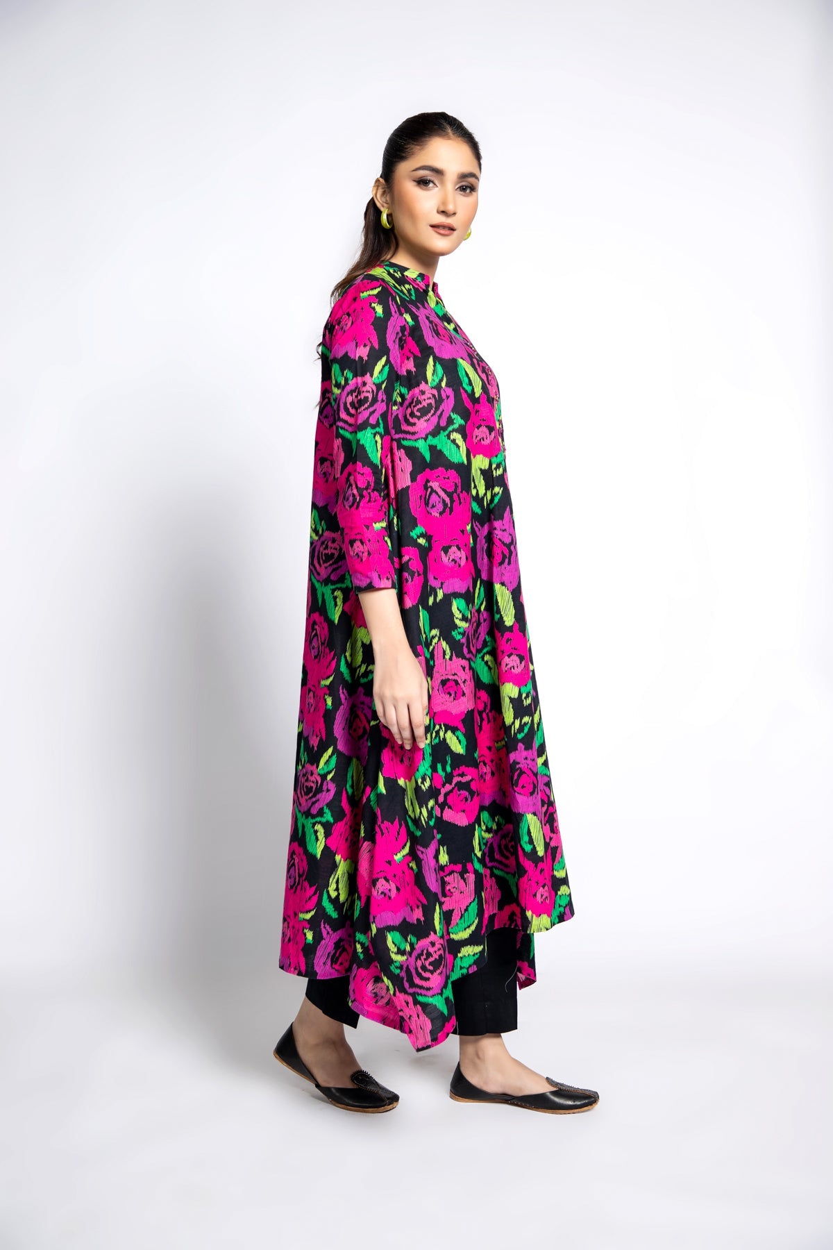 PRINTED SLUB KHADDAR 1 PCS (UNSTITCHED)