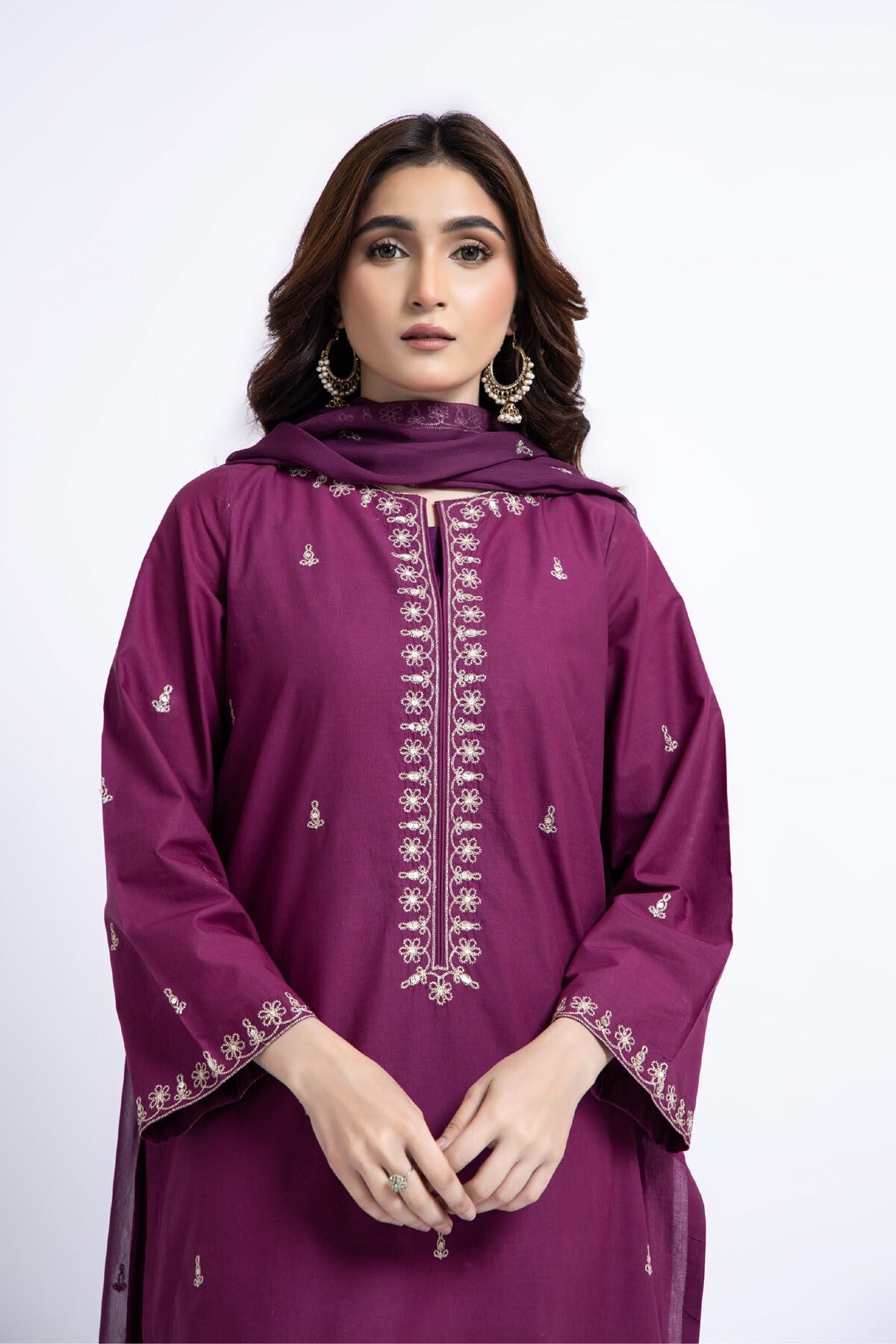 PRET EMBROIDERED LAWN 3 PCS