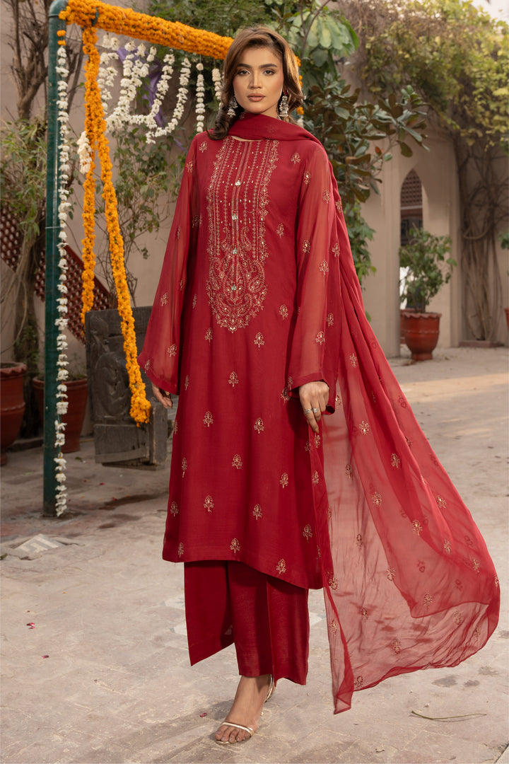 PRET EMBROIDERED CHIFFON 3 PCS