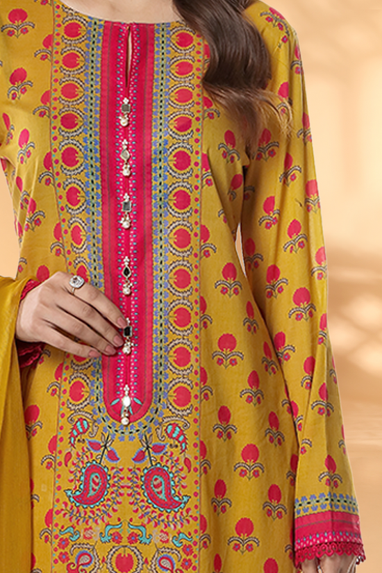 PRINTED LAWN 3PCS (UNSTITCHED)