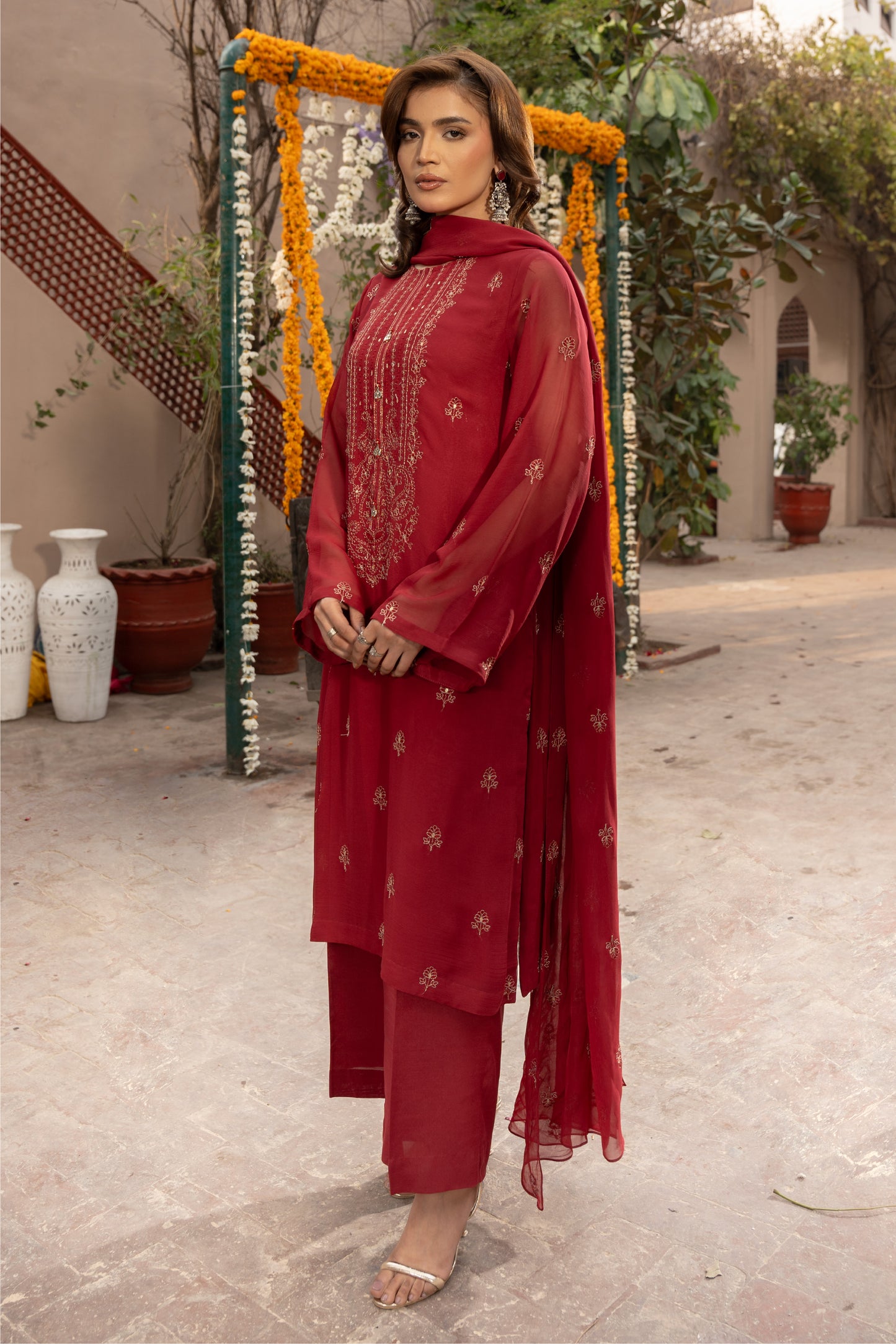 PRET EMBROIDERED CHIFFON 3 PCS
