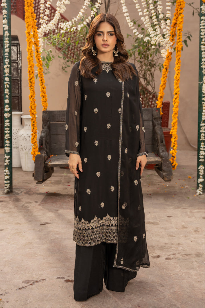 PRET EMBROIDERED CHIFFON 3 PCS