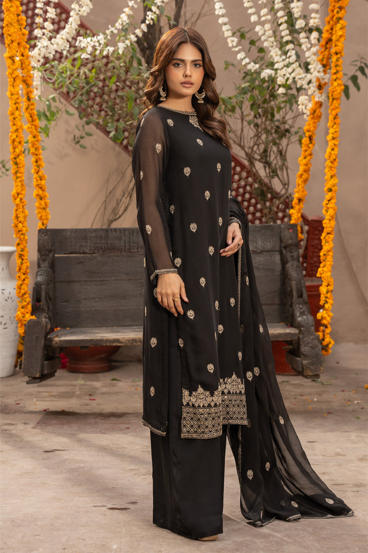 PRET EMBROIDERED CHIFFON 3 PCS