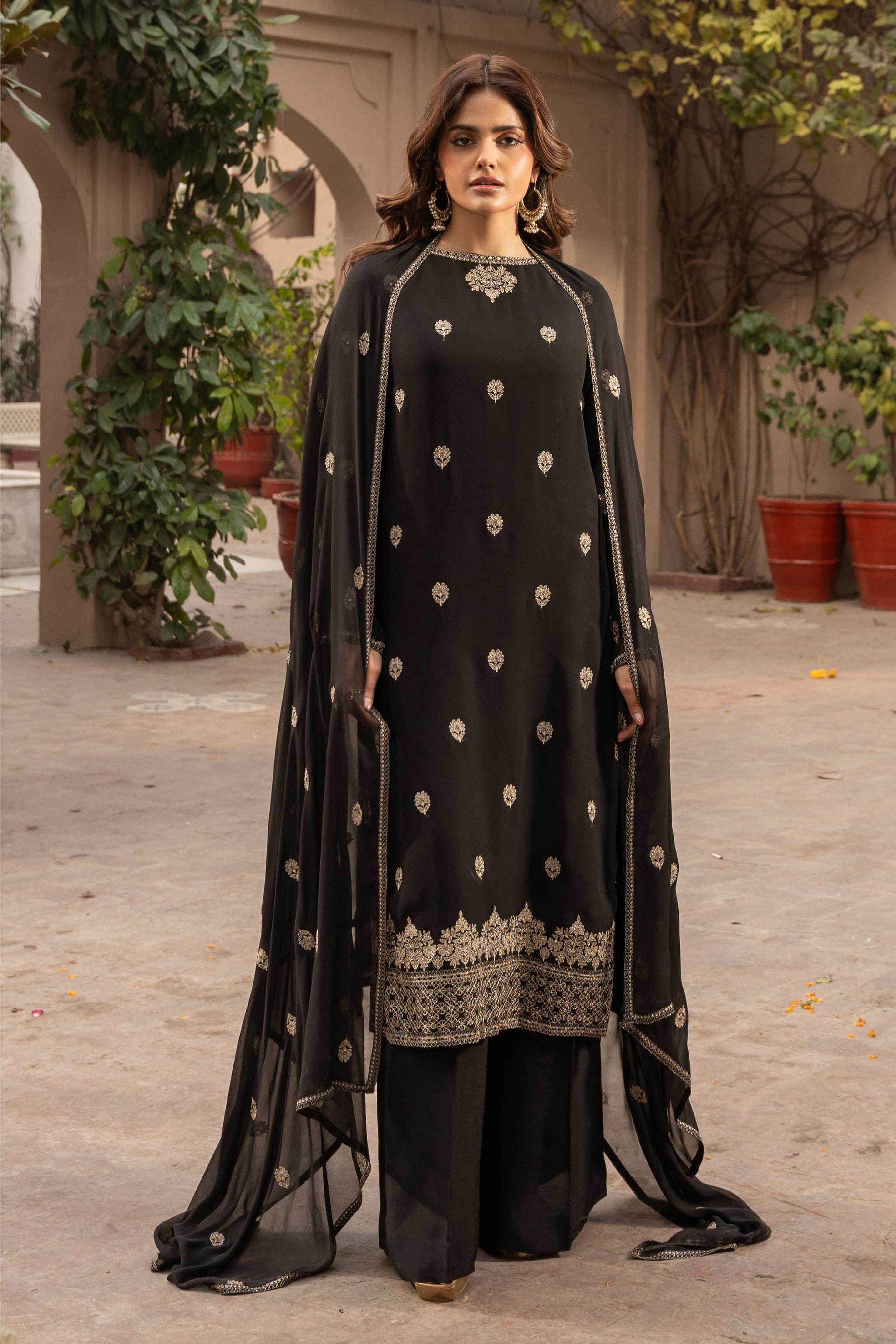 PRET EMBROIDERED CHIFFON 3 PCS