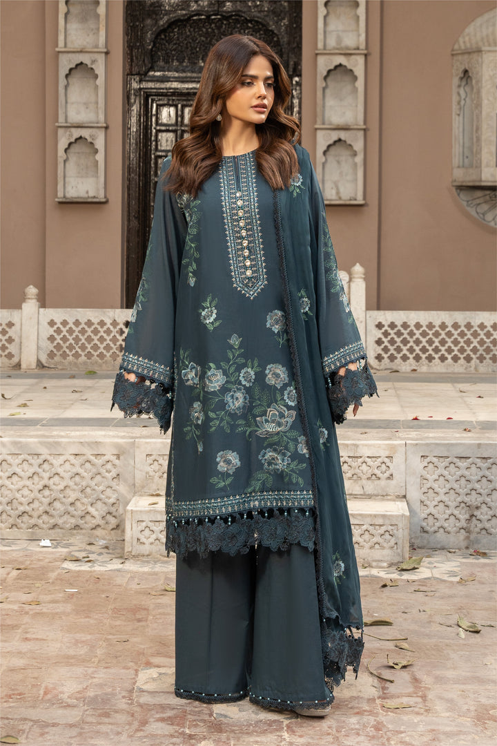 EMBROIDERED LAWN 3 PCS (UNSTITCHED)