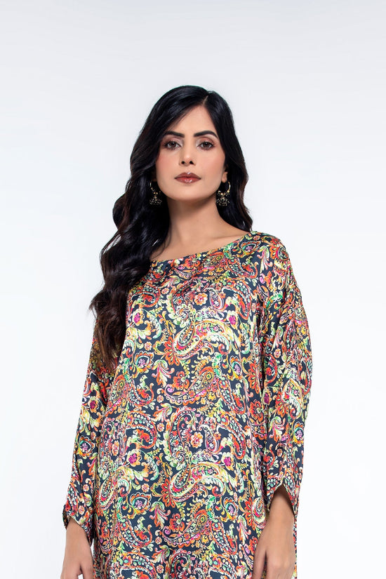 PRET PRINTED  SHAMOZ SILK  1 PCS