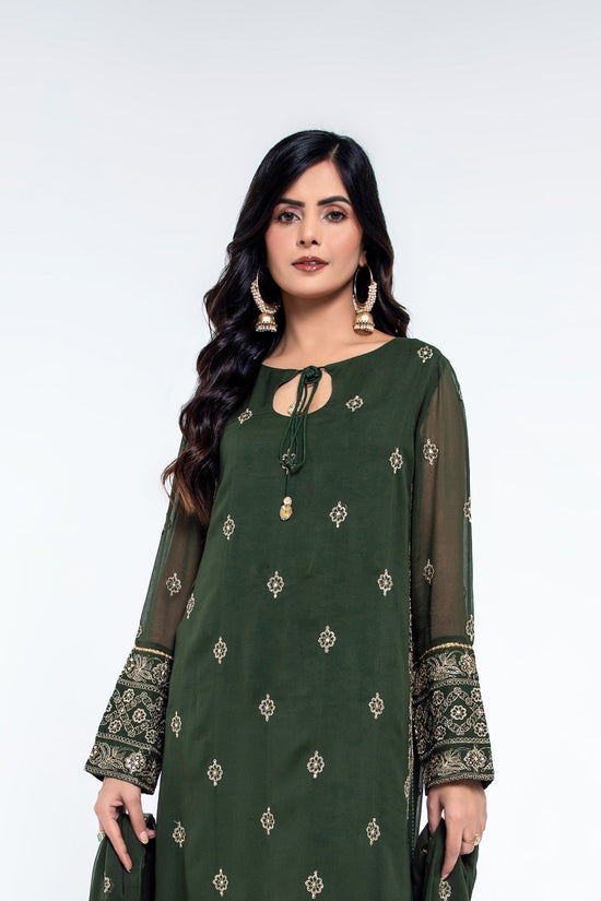 EMBROIDERED & EMBELISHED CHIFFON 2 PCS (UNSTITCHED)
