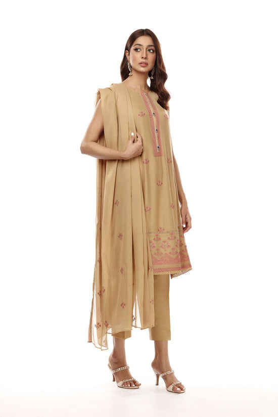 EMBROIDERED  CHIFFON 2 PCS