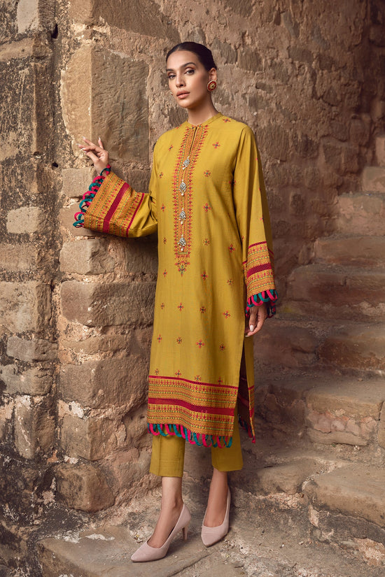 EMBROIDERED  KHADDAR 2PCS
