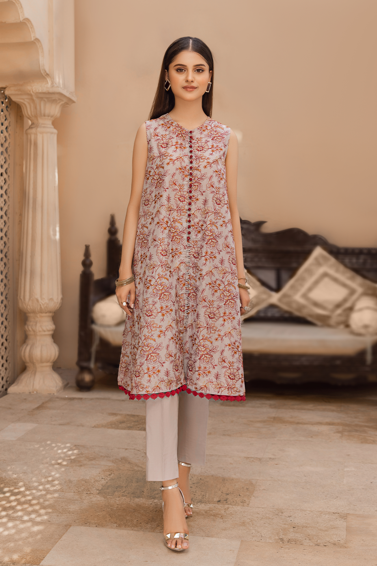 EMBROIDERED LAWN 2 PCS