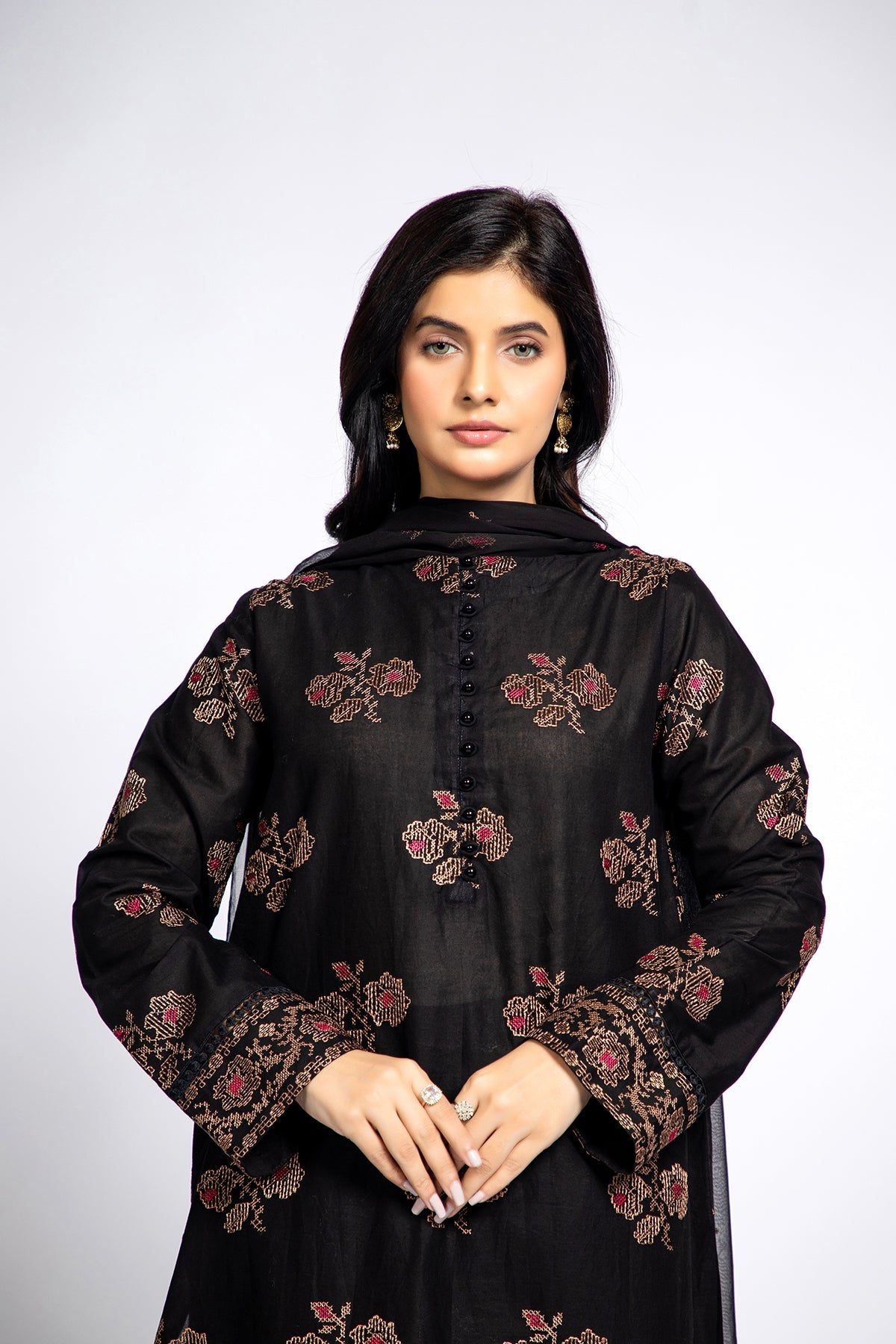 EMBROIDERED LAWN 3 PCS (UNSTITCHED)