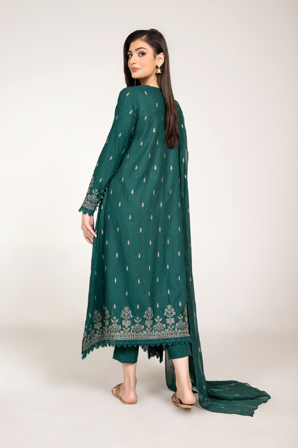 EMBROIDERED KARANDI LAWN 3 PCS (UNSTITCHED)