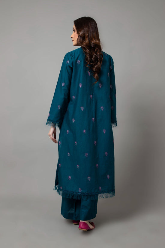 EMBROIDERED SLUB KHADDAR 2 PCS (UNSTITCHED)