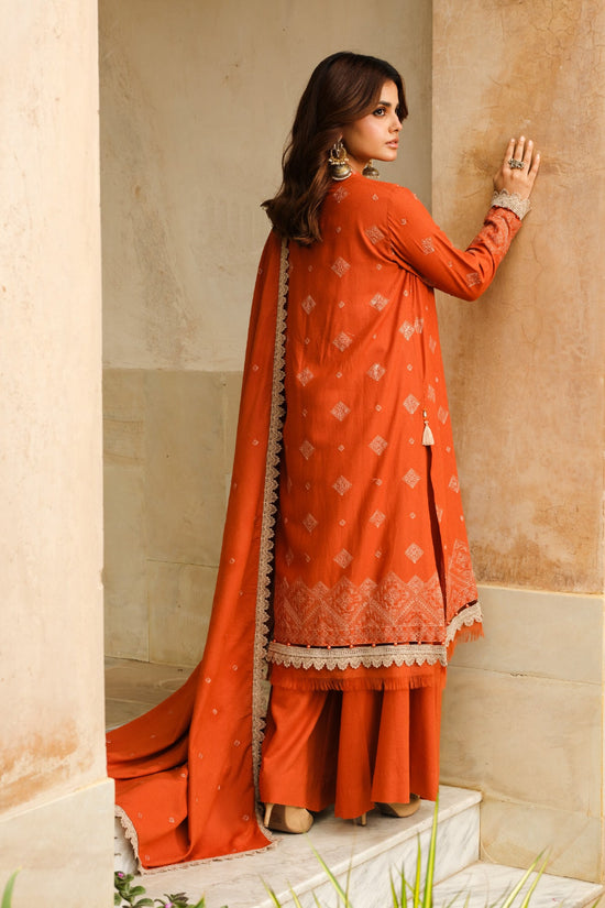 EMBROIDERED KARANDI LAWN 3 PCS (UNSTITCHED)