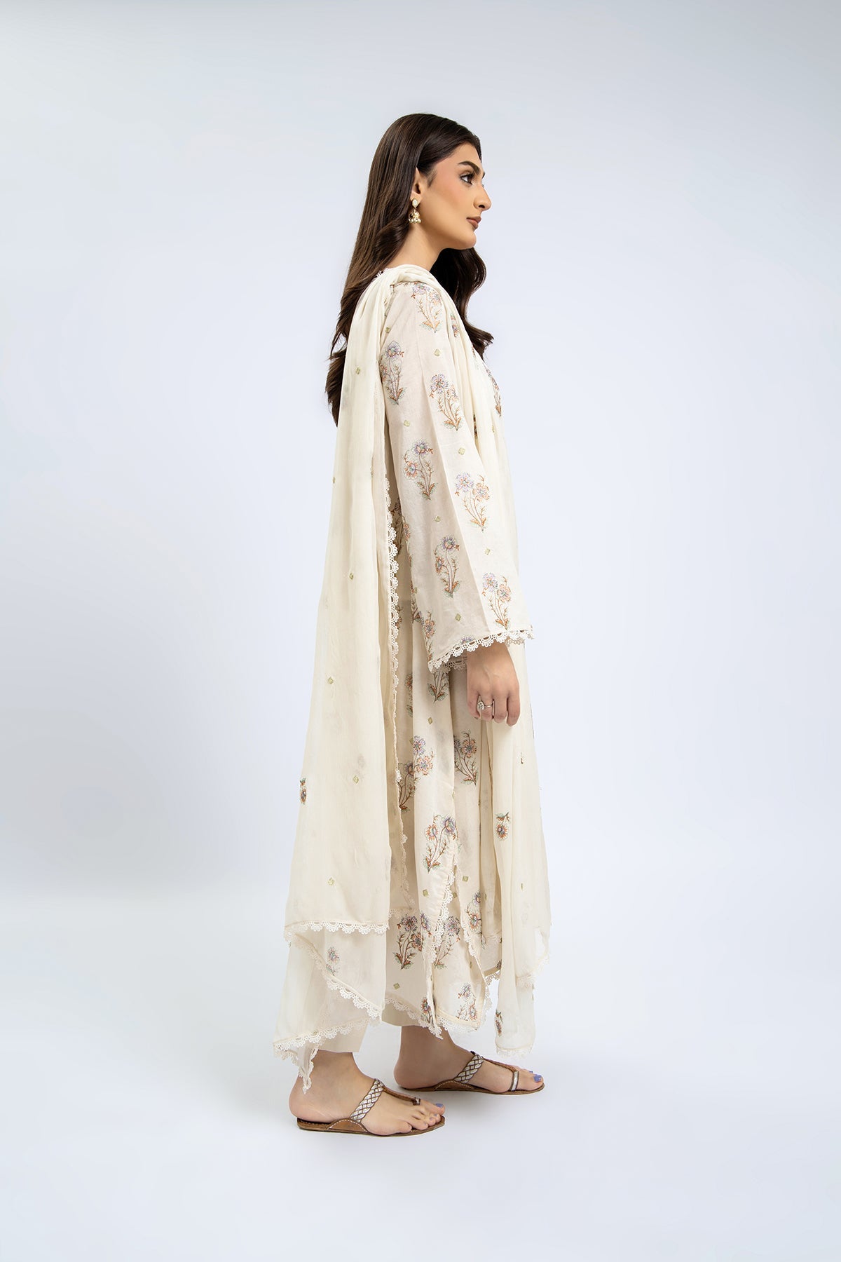 EMBROIDERED LAWN 3 PCS (UNSTITCHED)