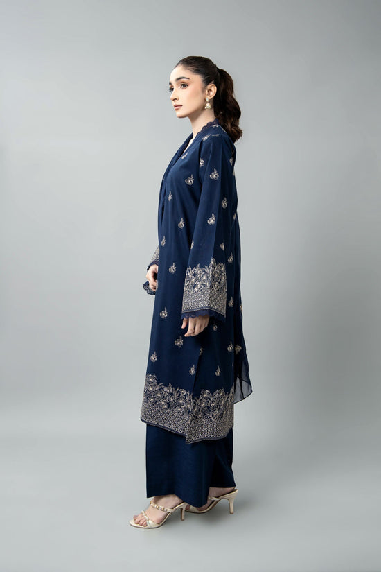 EMBROIDERED SLUB KHADDAR 3 PCS (UNSTITCHED)