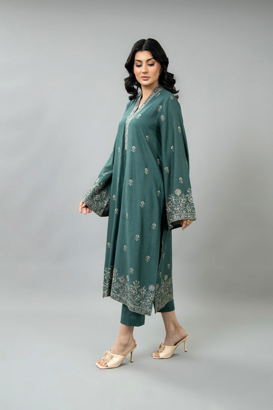 EMBROIDERED  KARANDI LAWN 2 PCS (UNSTITCHED)