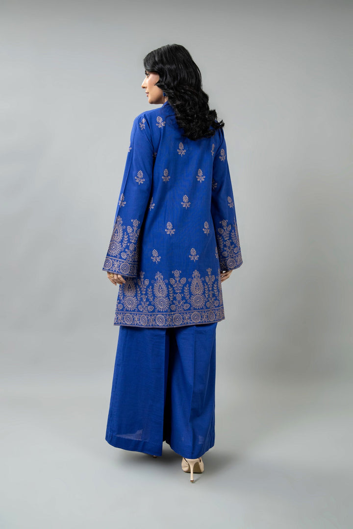 EMBROIDERED SLUB KHADDAR 2 PCS (UNSTITCHED)