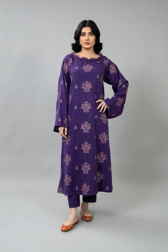 EMBROIDERED COTTON KARANDI 2 PCS (UNSTITCHED)