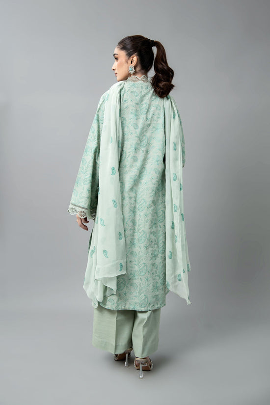 EMBROIDERED SLUB KHADDAR 3 PCS (UNSTITCHED)
