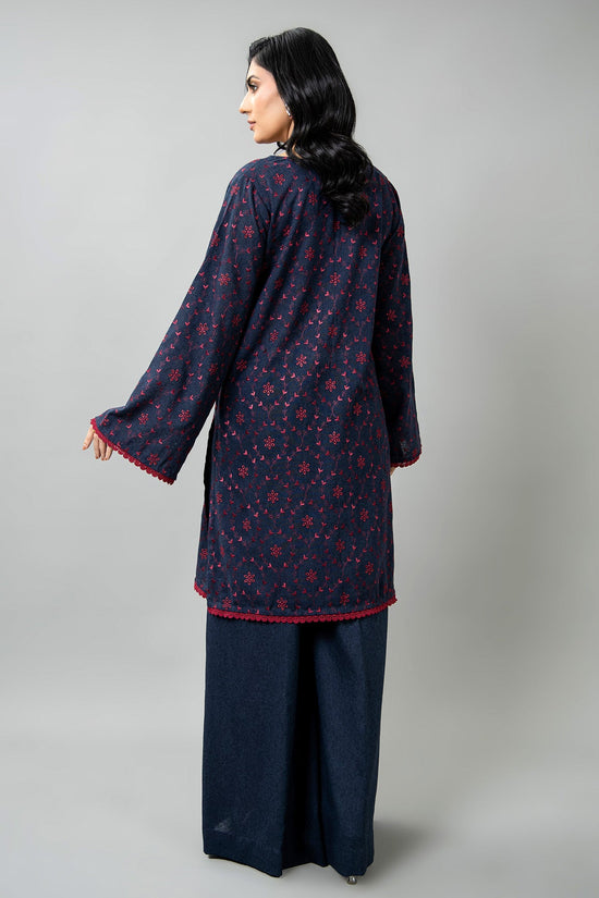EMBROIDERED COTTON KARANDI 2 PCS (UNSTITCHED)
