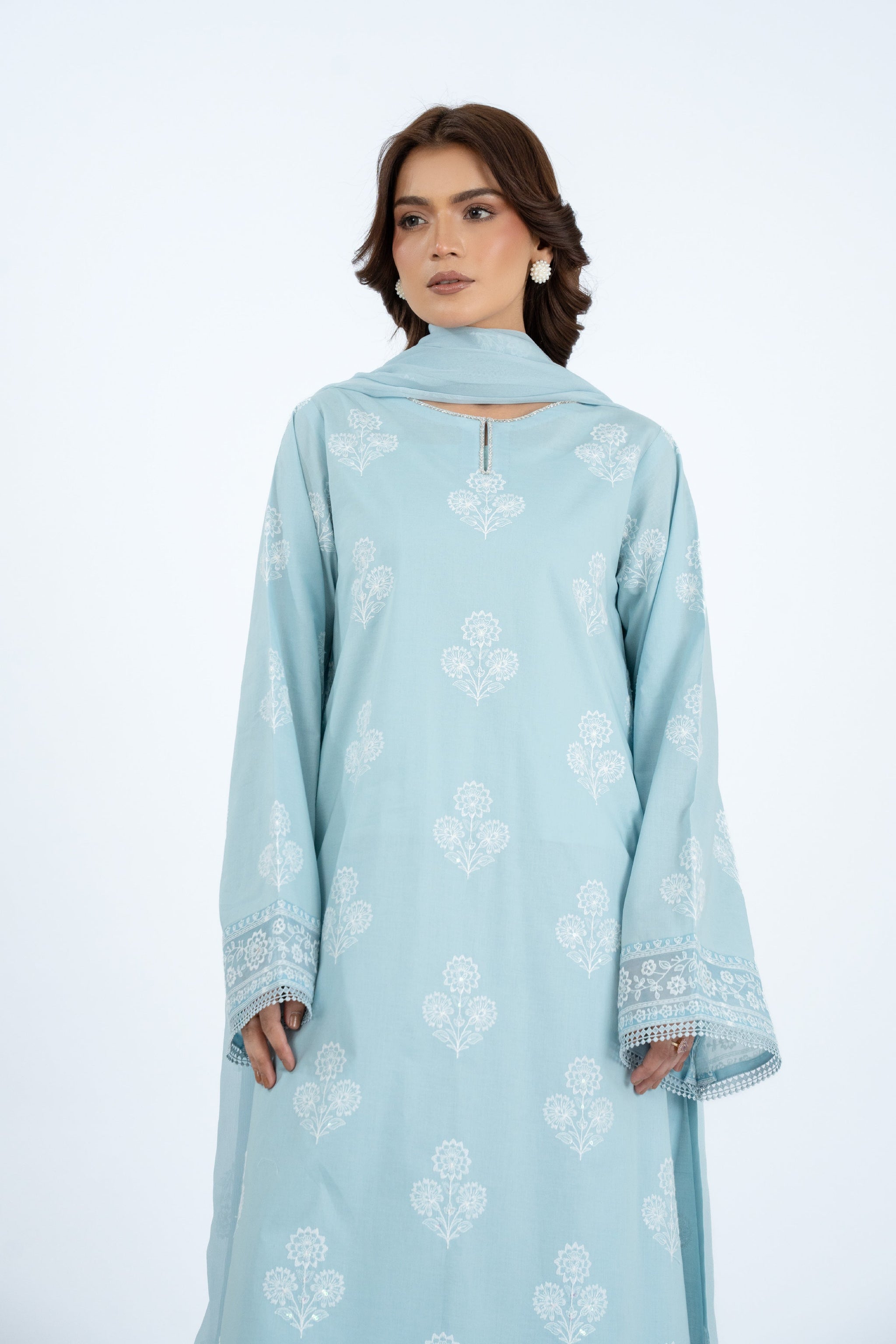 EMBROIDERED LAWN 3 PCS (UNSTITCHED)