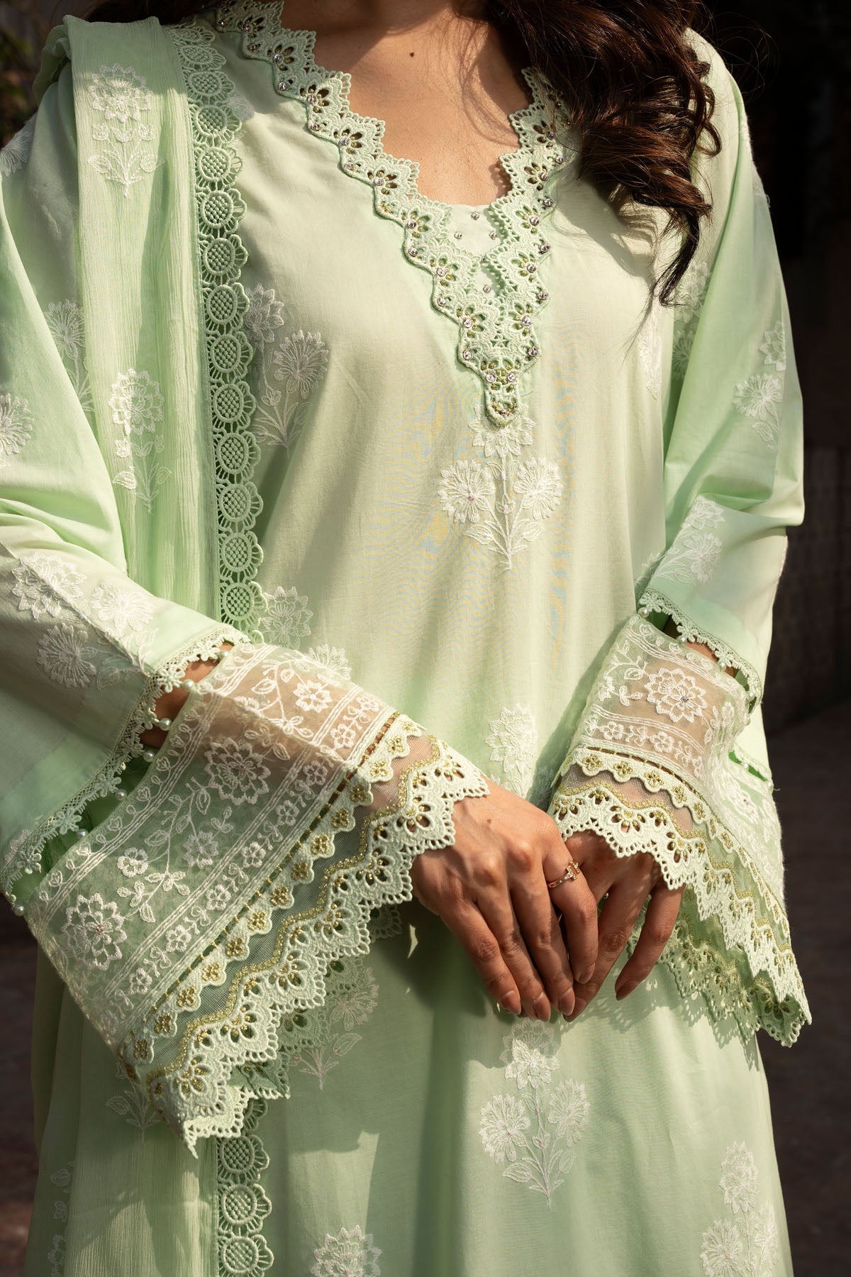 EMBROIDERED LAWN 3 PCS (UNSTITCHED)